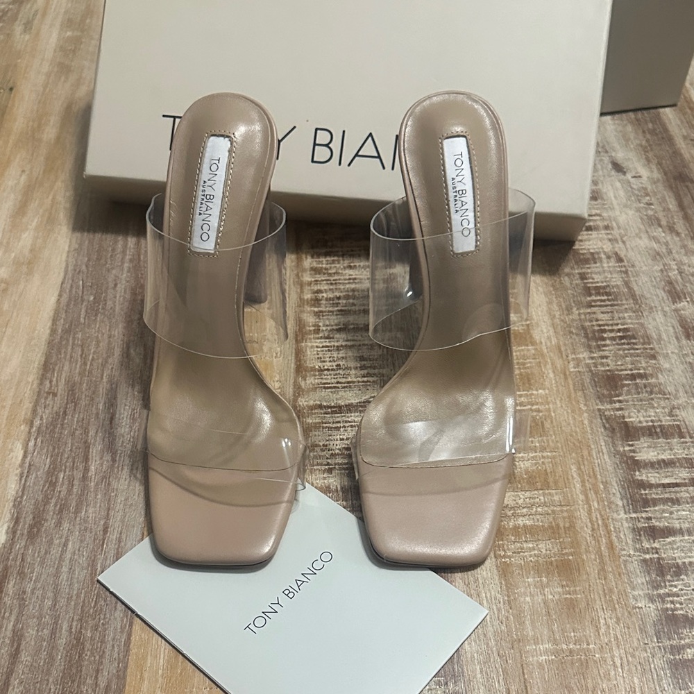 Tony Bianco Fresco sandal in nude